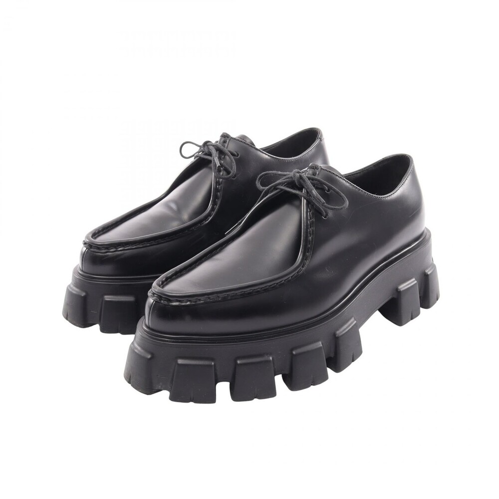 Prada Monolith Brushed Leather Derby #332169P60B